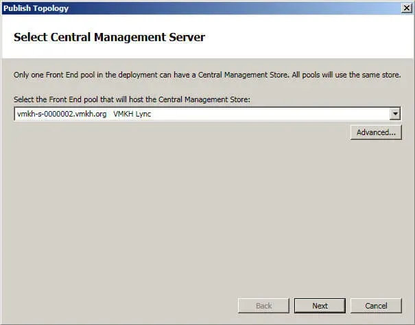 Install Lync Server 2010 - Step 140