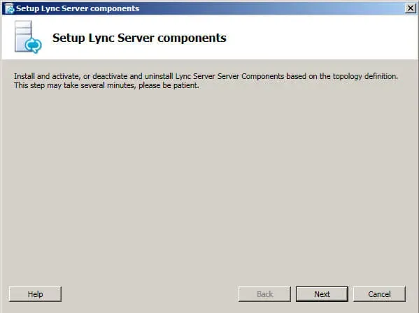 Install Lync Server 2010 - Step 149