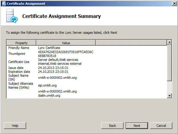 Install Lync Server 2010 - Step 169