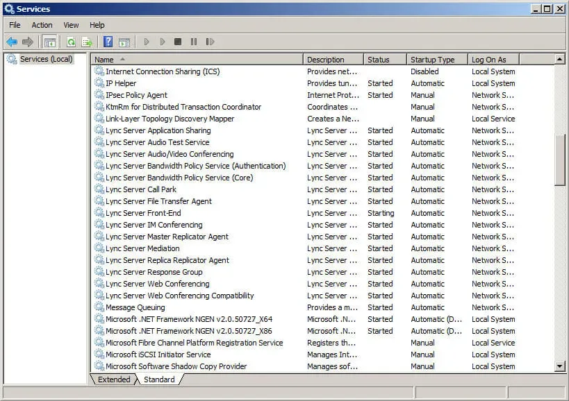 Install Lync Server 2010 - Step 178