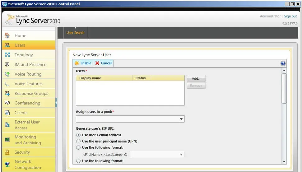 Install Lync Server 2010 - Step 184