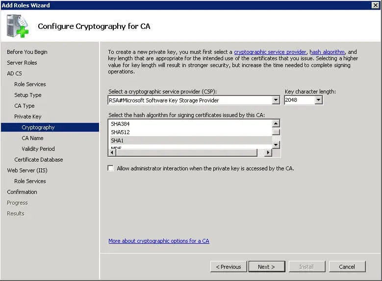 Configure Exchange Server 2010 - Step 84