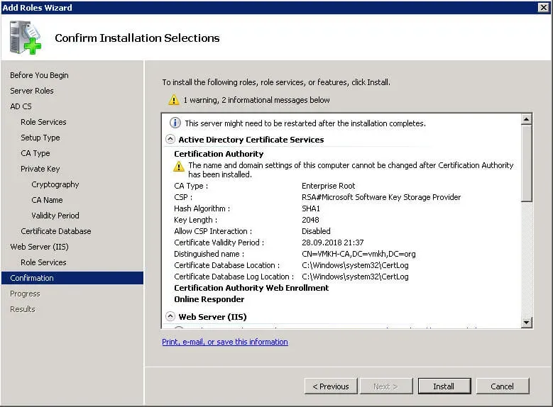Configure Exchange Server 2010 - Step 90