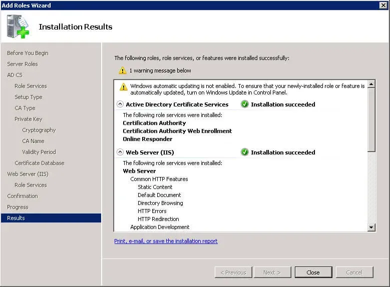 Configure Exchange Server 2010 - Step 92
