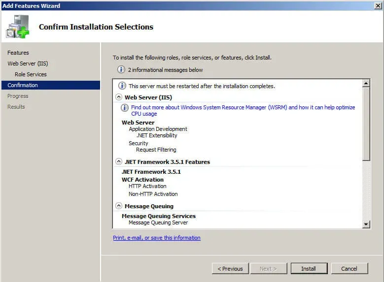 Install Lync Server 2010 - Step 59