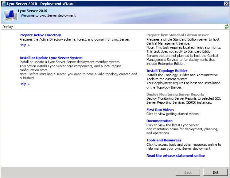 Install Lync Server 2010 - Step 74