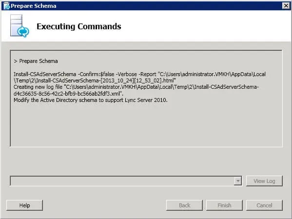 Install Lync Server 2010 - Step 77