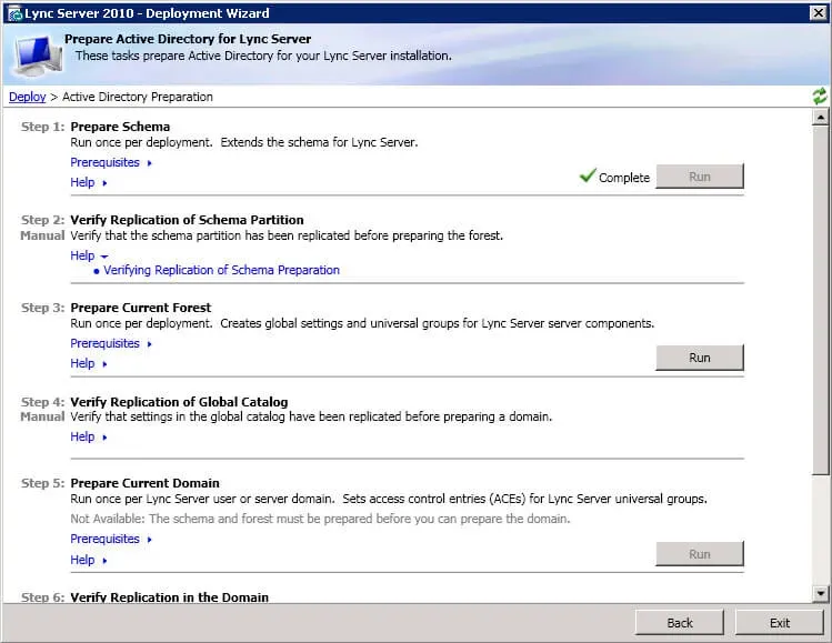 Install Lync Server 2010 - Step 79