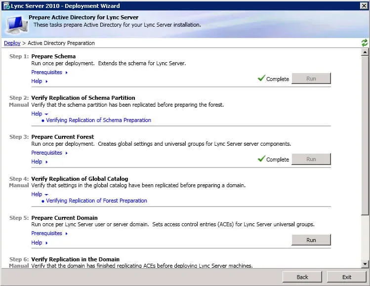Install Lync Server 2010 - Step 89