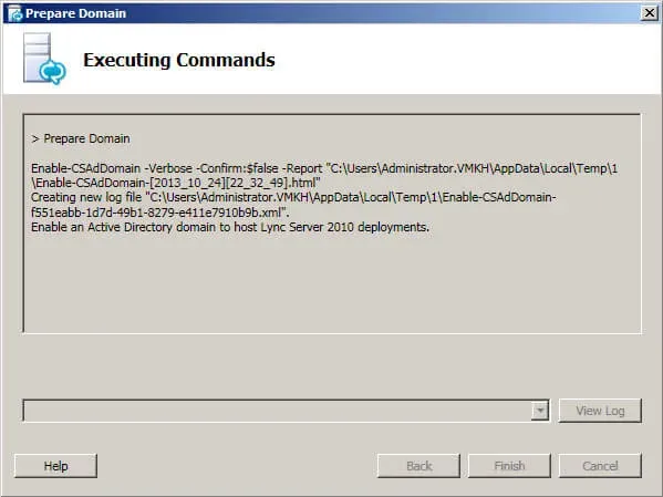 Install Lync Server 2010 - Step 94