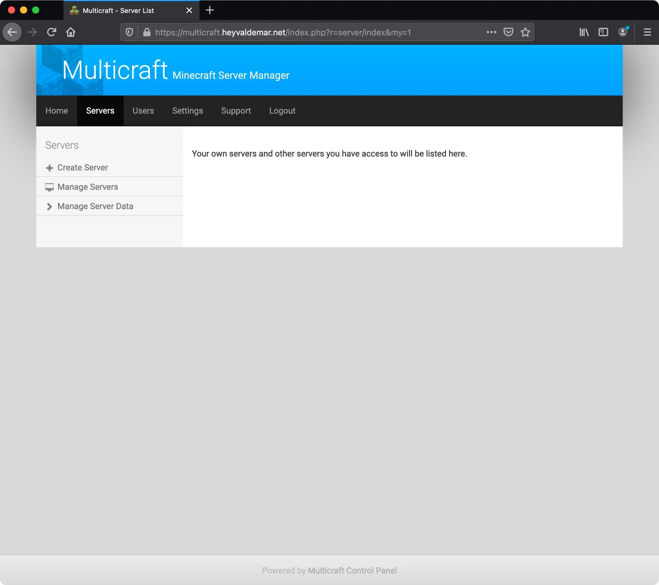 Install Multicraft on Ubuntu Server - Step 100
