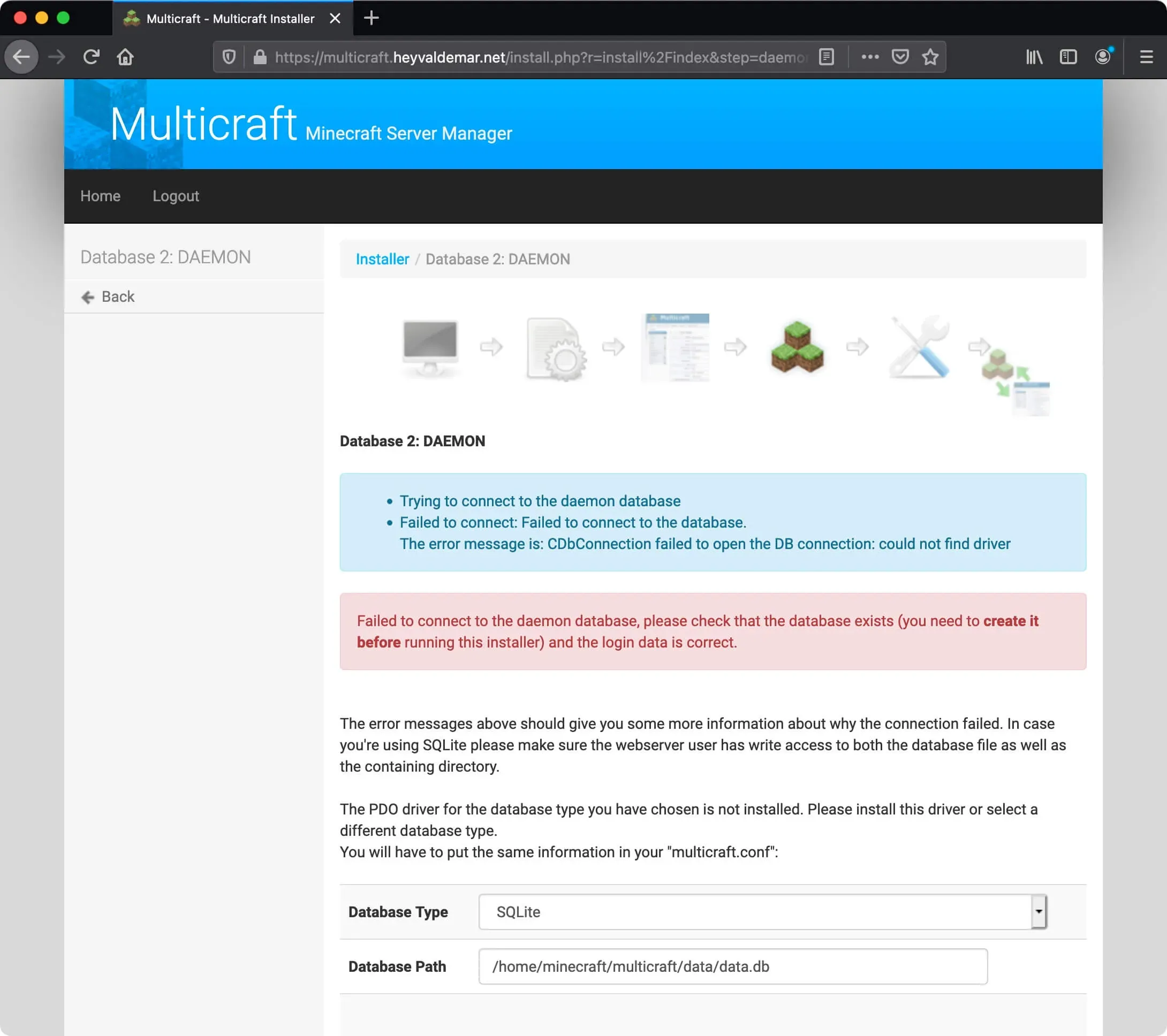Install Multicraft on Ubuntu Server - Step 77