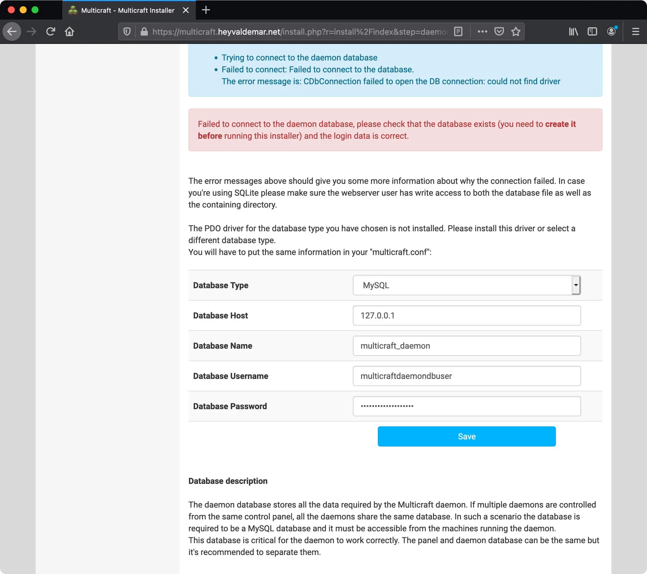 Install Multicraft on Ubuntu Server - Step 78