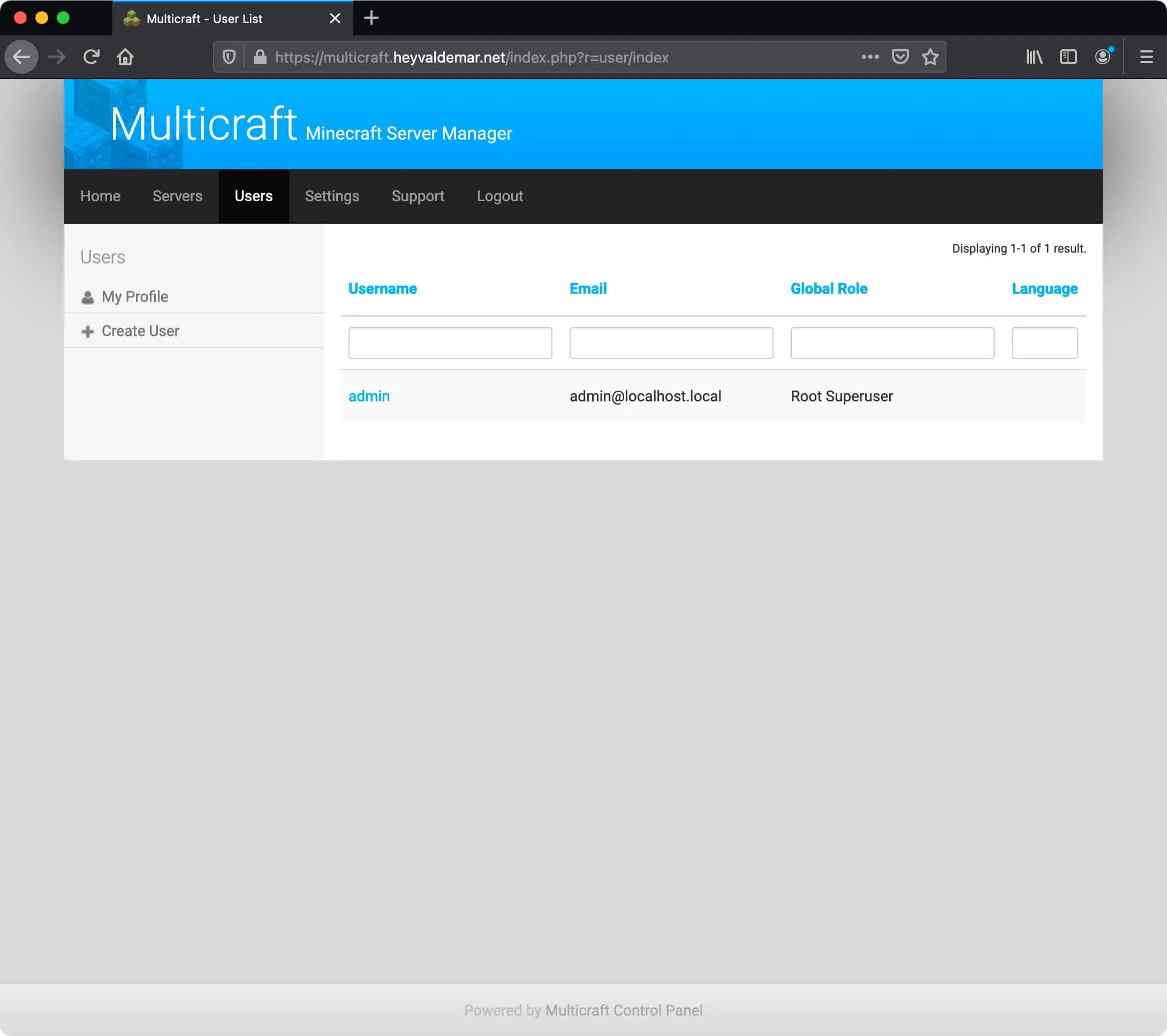 Install Multicraft on Ubuntu Server - Step 94