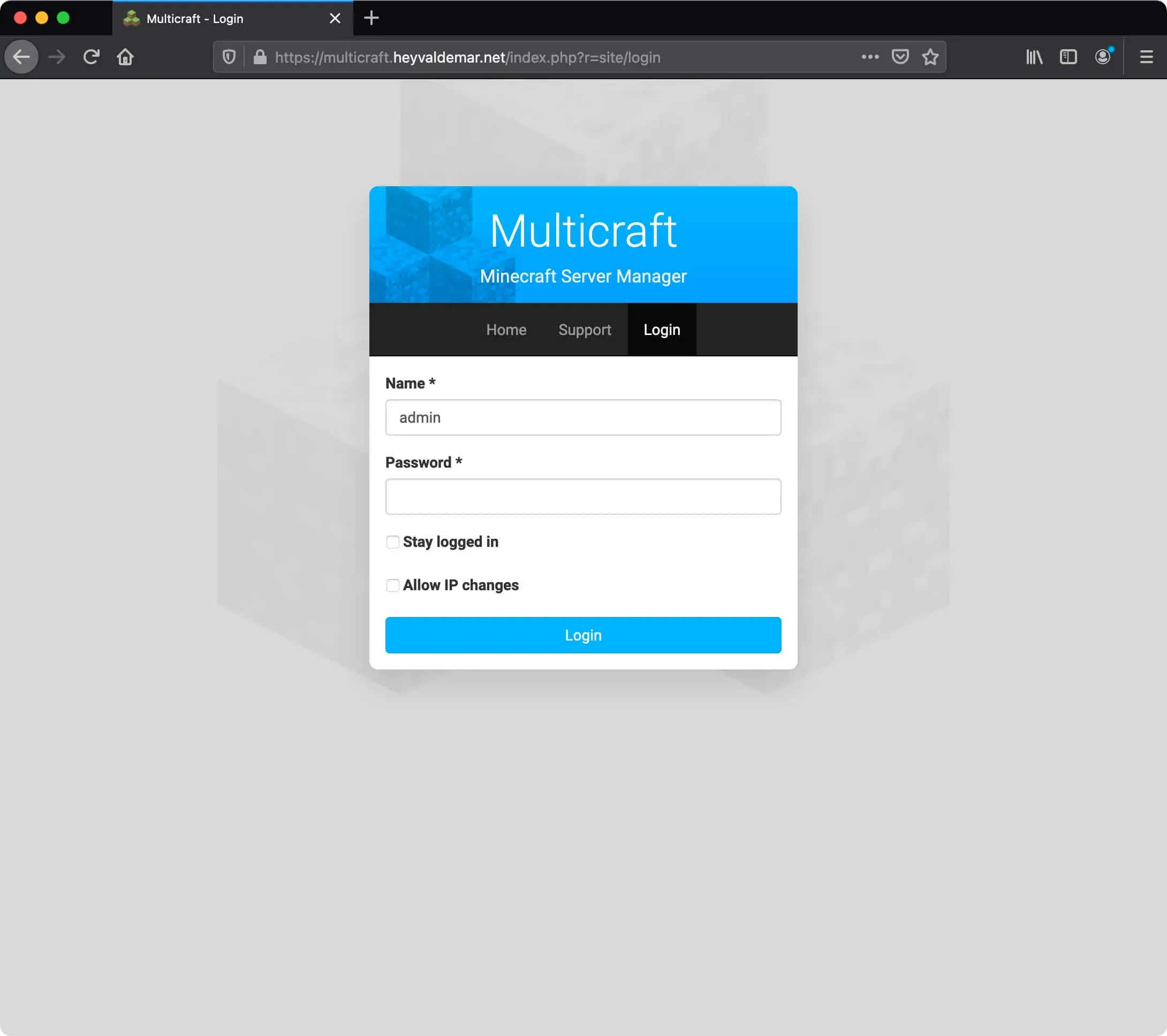 Install Multicraft on Ubuntu Server - Step 98