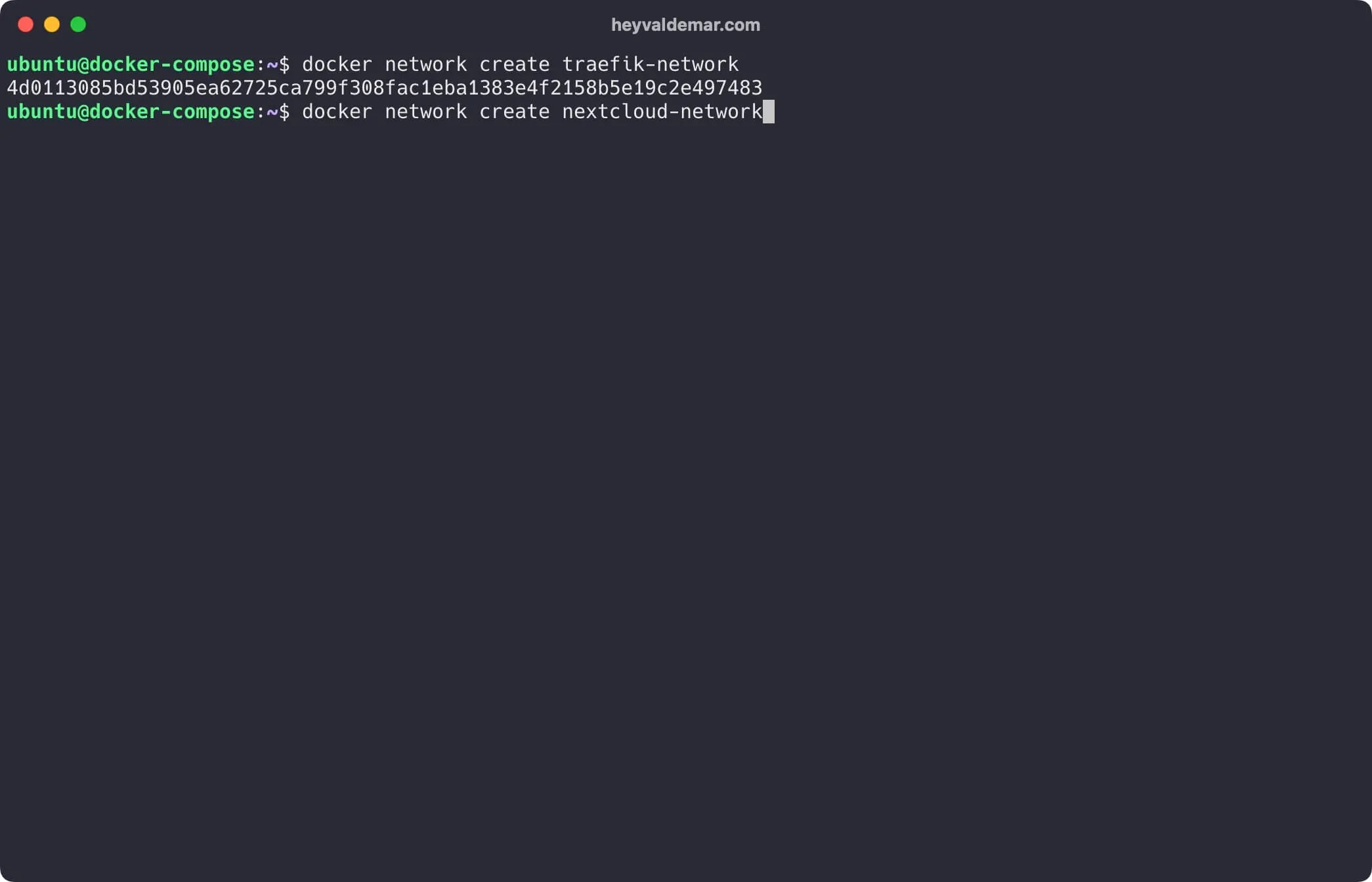 Install Nextcloud with OnlyOffice Using Docker Compose - Step 2