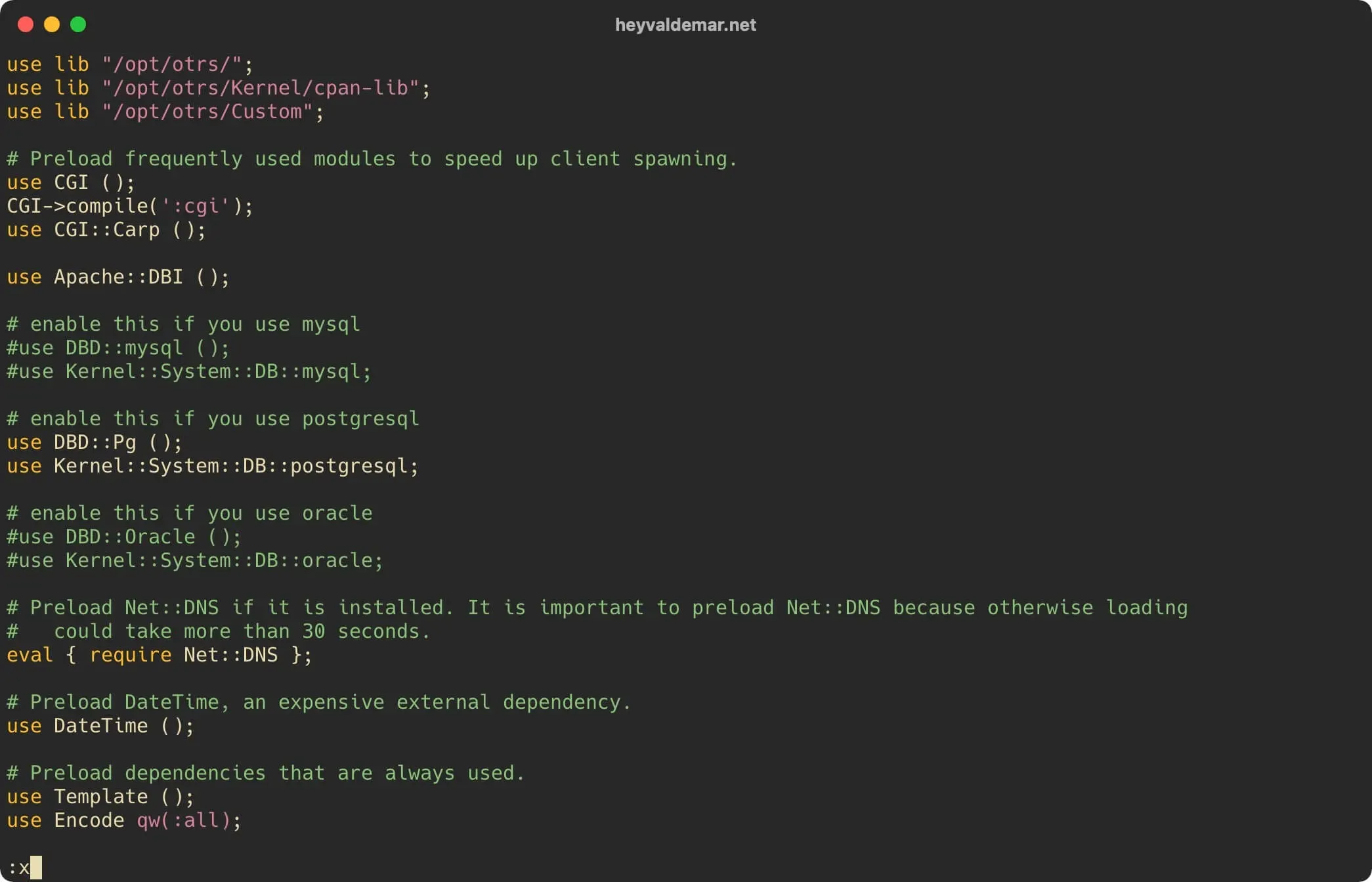 Install OTRS on Ubuntu Server - Step 21
