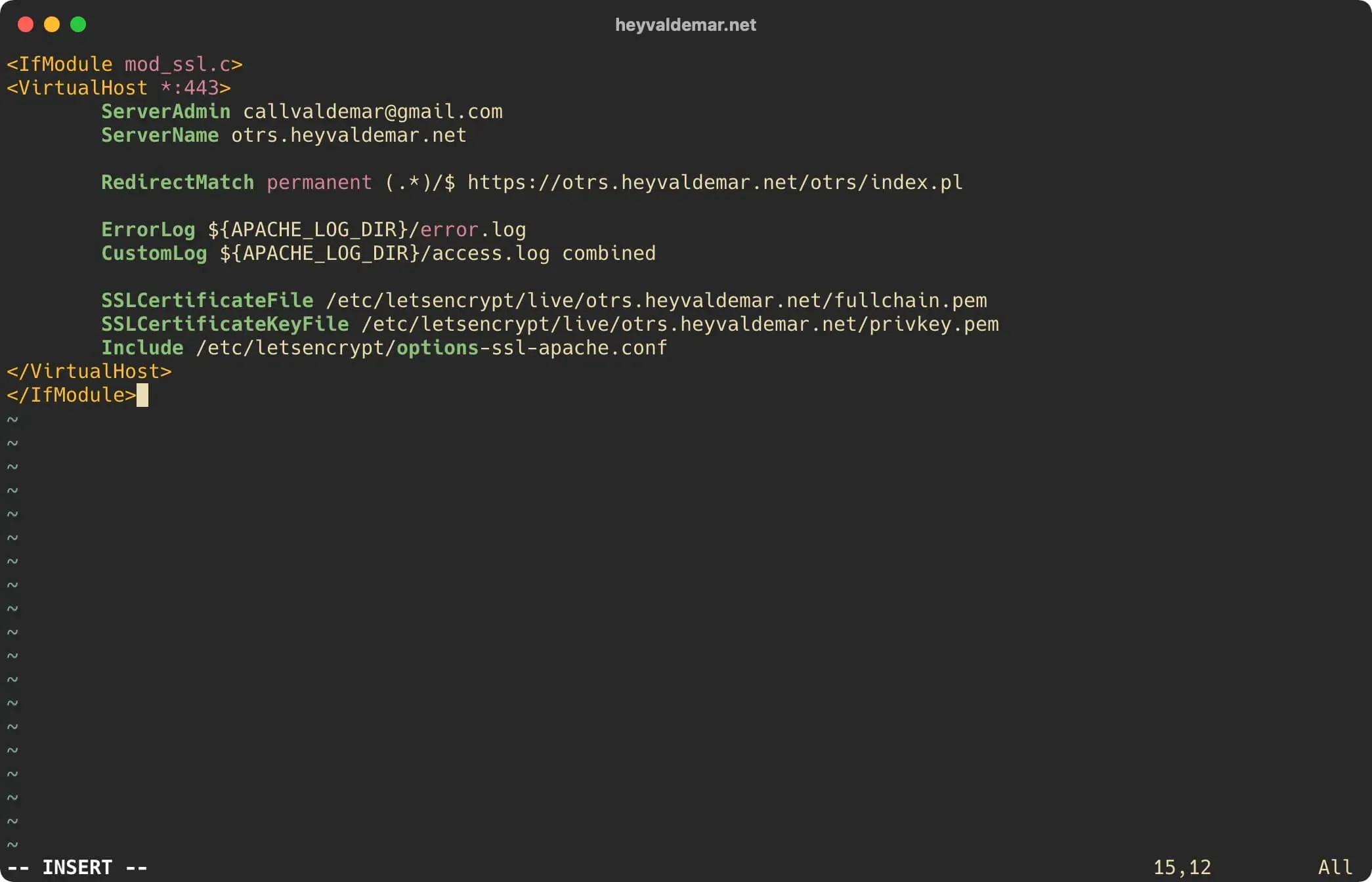 Install OTRS on Ubuntu Server - Step 33