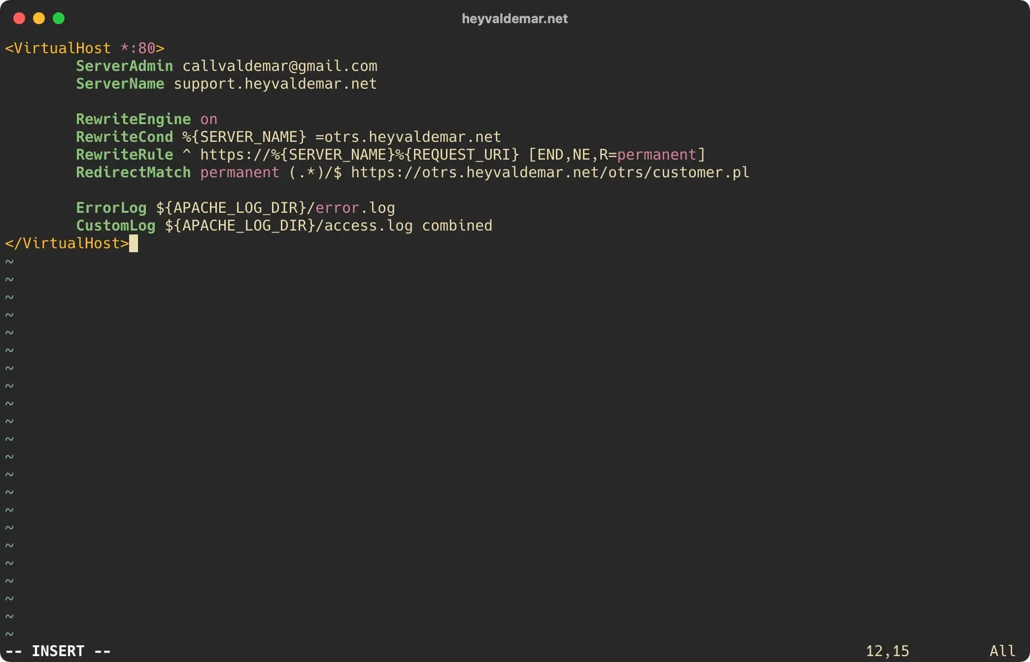 Install OTRS on Ubuntu Server - Step 36