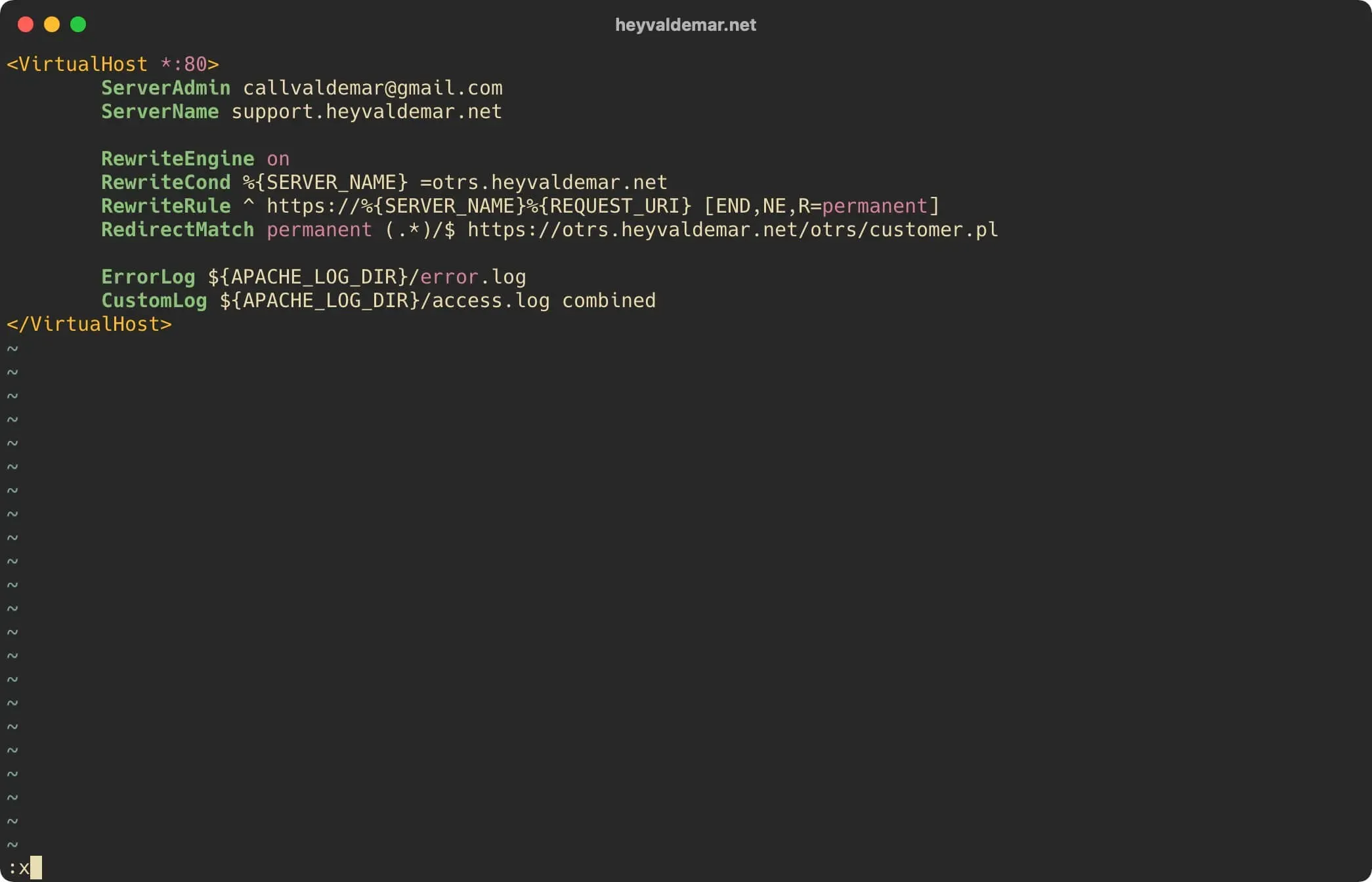 Install OTRS on Ubuntu Server - Step 37