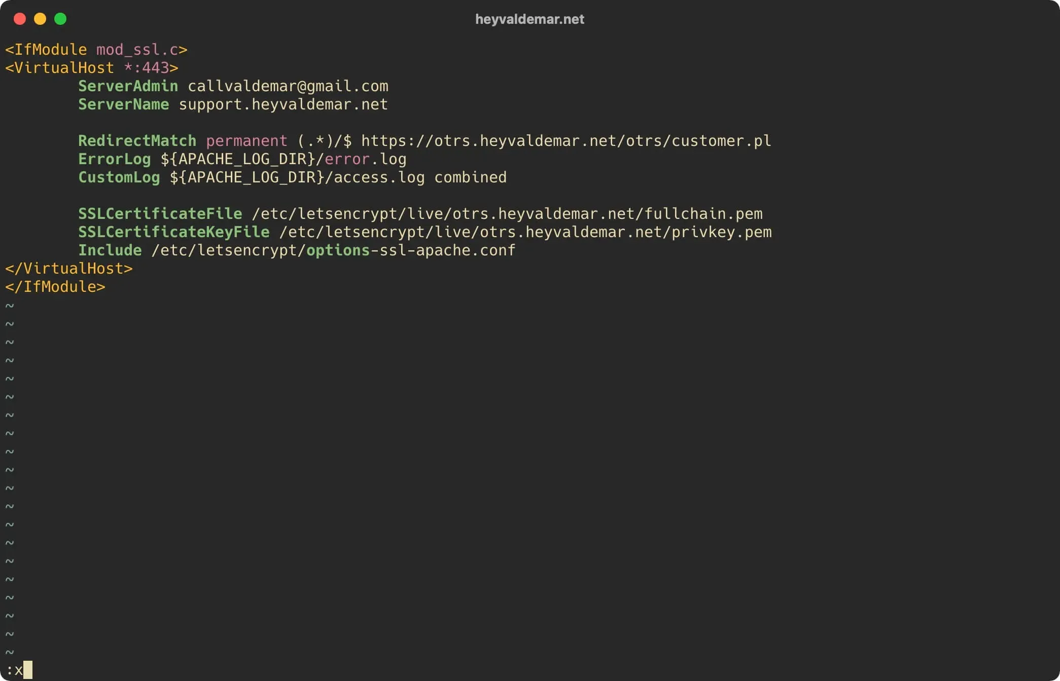 Install OTRS on Ubuntu Server - Step 40