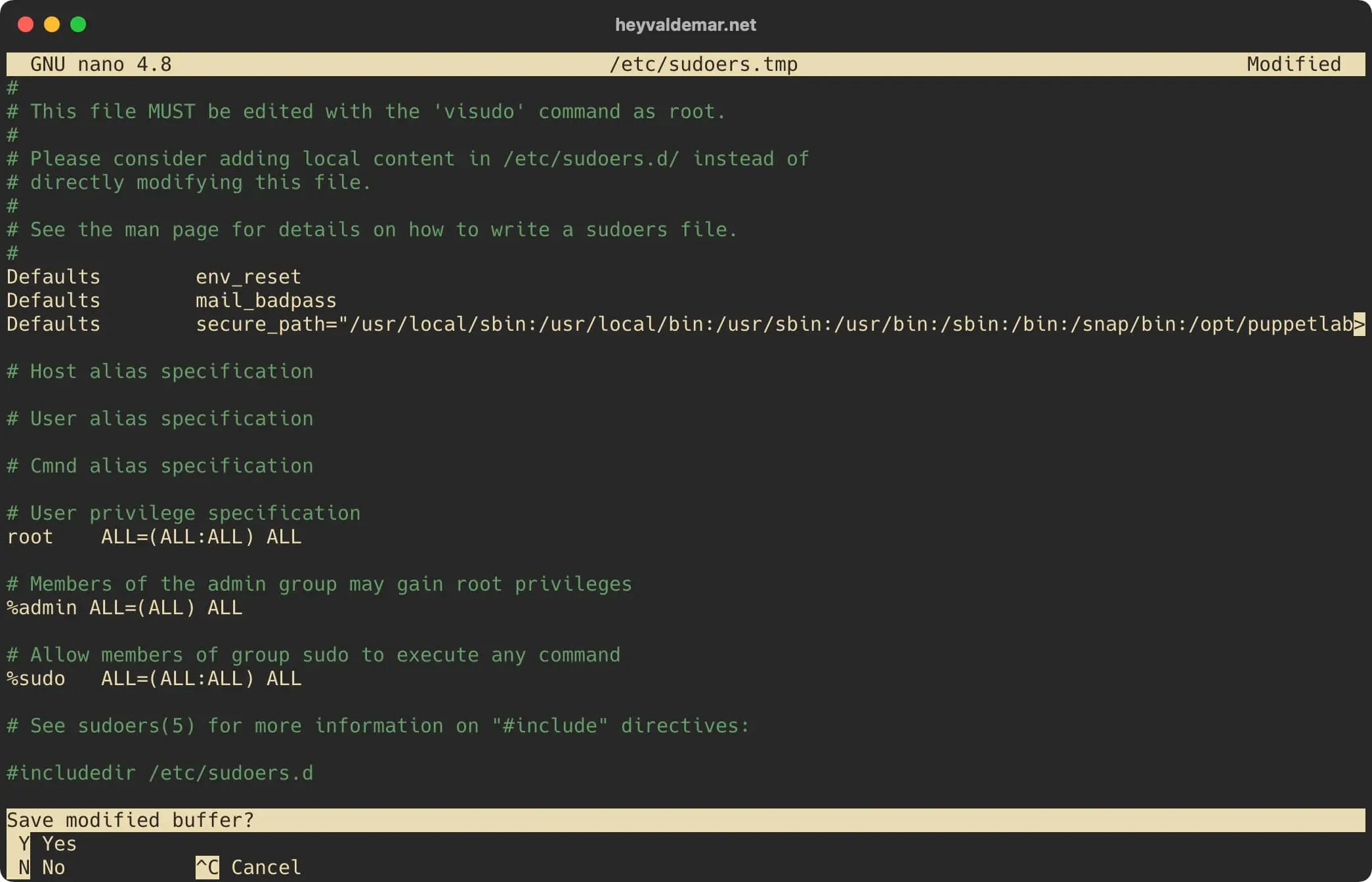 Install Puppet on Ubuntu Server - Step 19