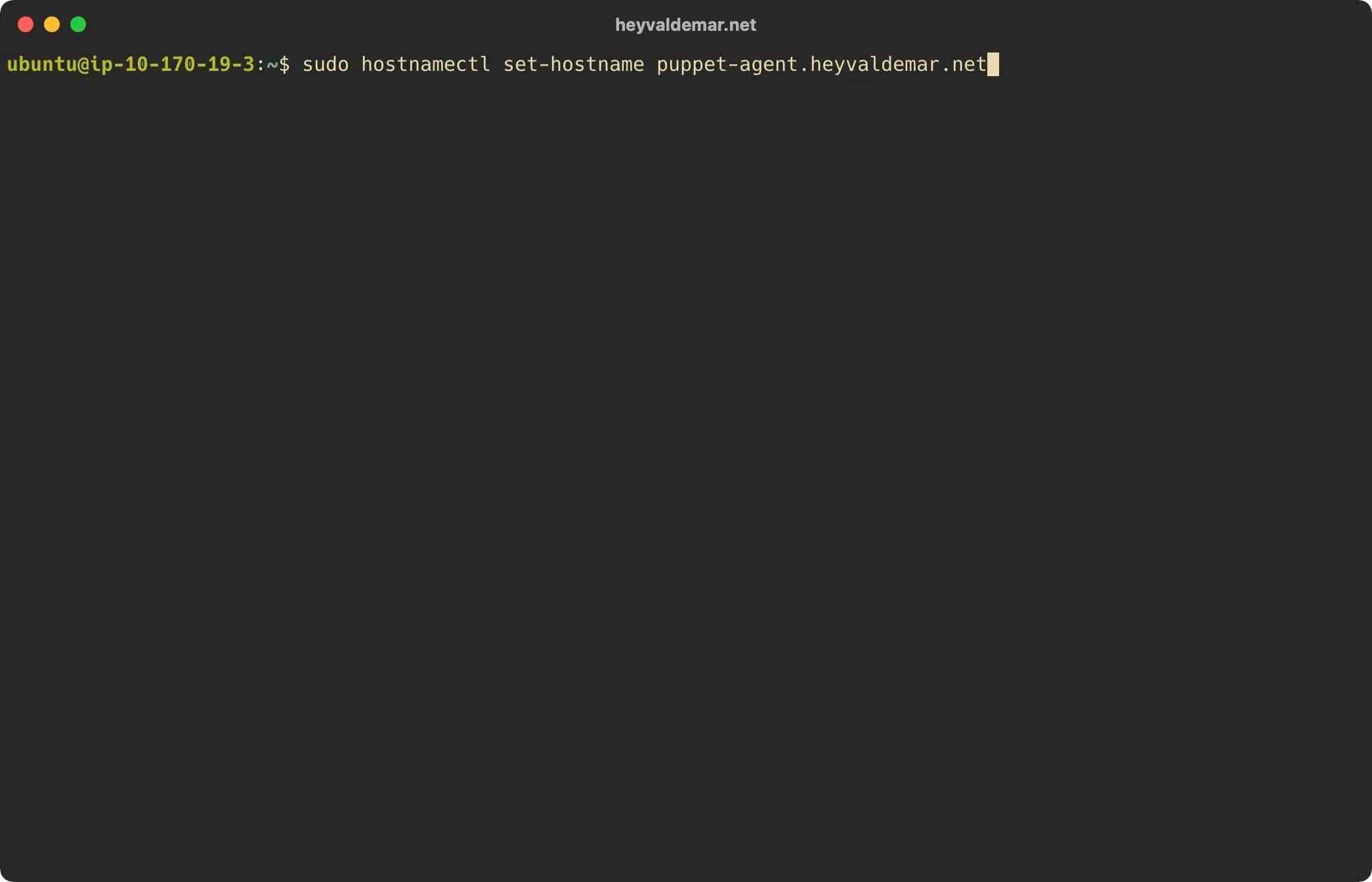 Install Puppet on Ubuntu Server - Step 34