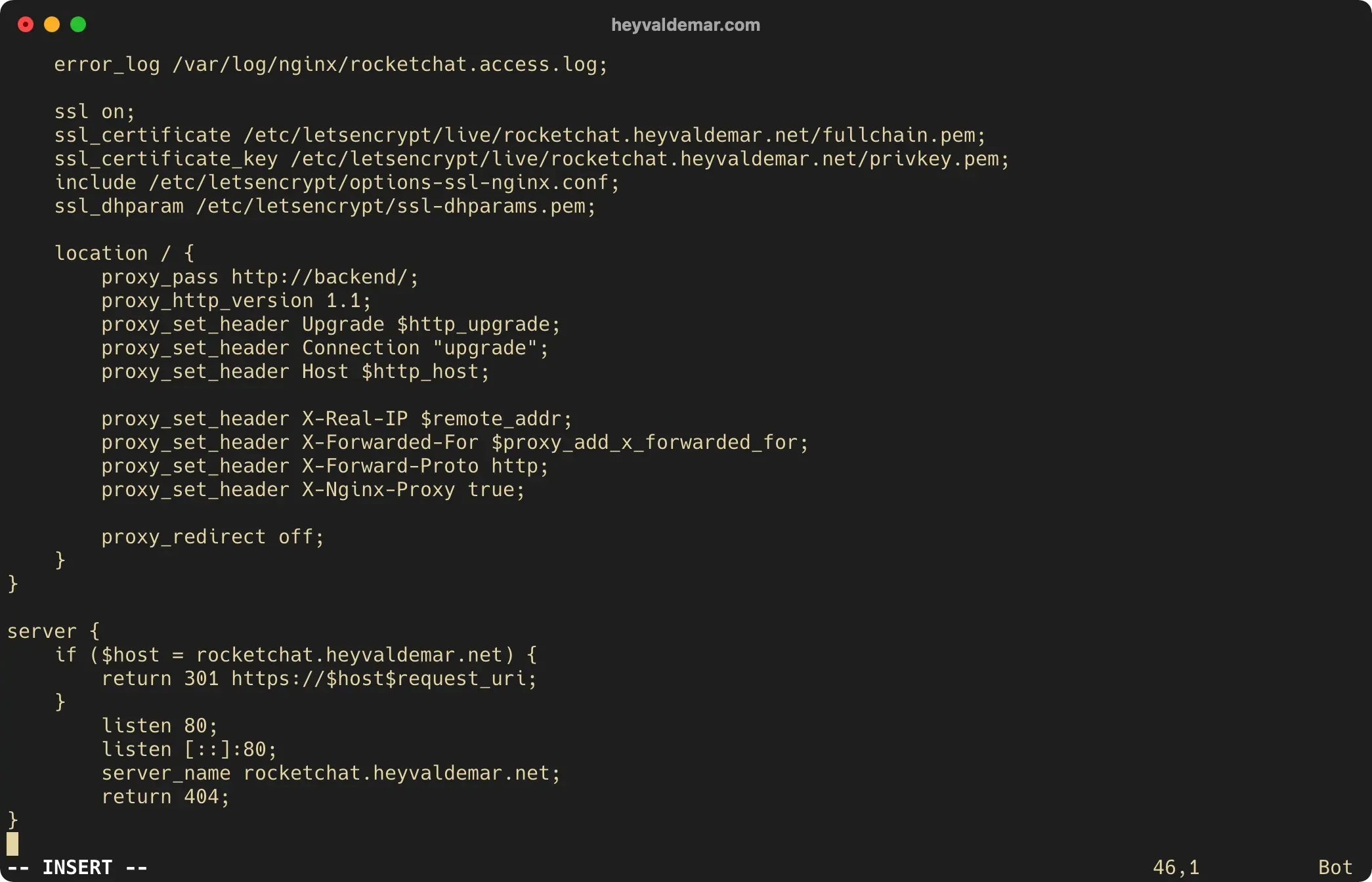 Install Rocket.Chat on Ubuntu Server - Step 18