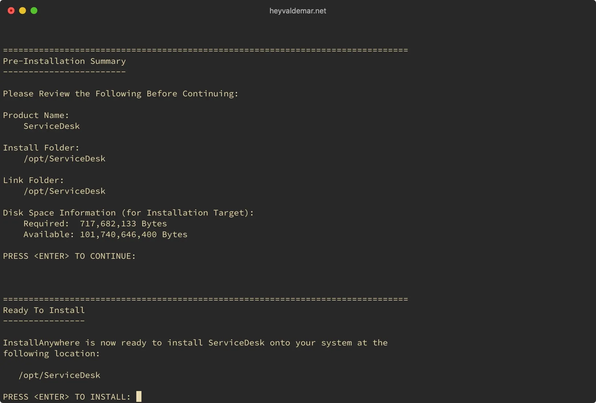 Install ServiceDesk Plus on Ubuntu Server - Step 16