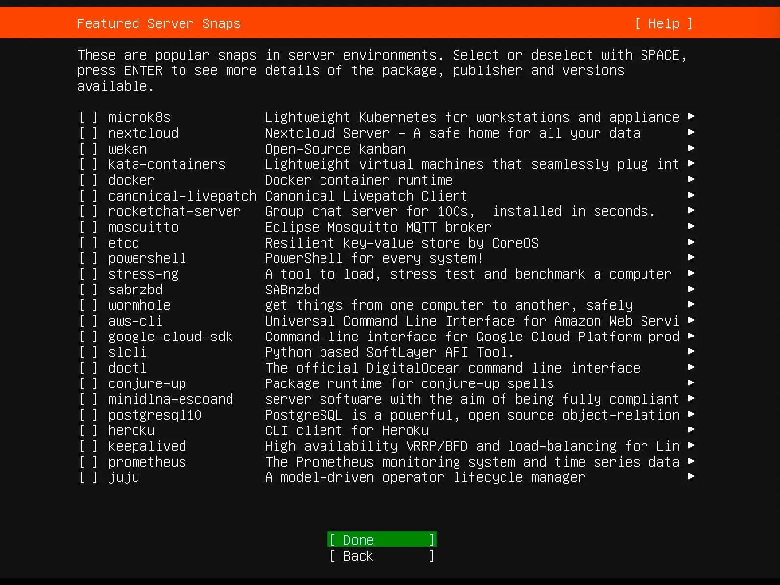 Install Ubuntu Server 20.04 LTS - Step 11