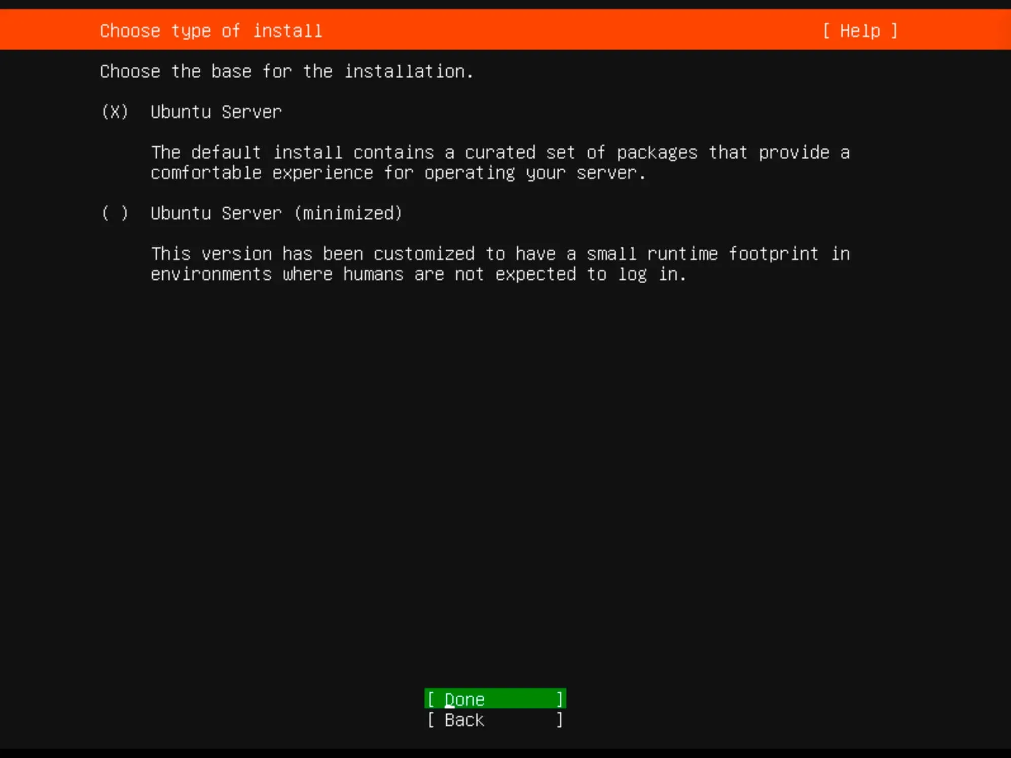 Install Ubuntu Server 22.04 LTS - Step 3