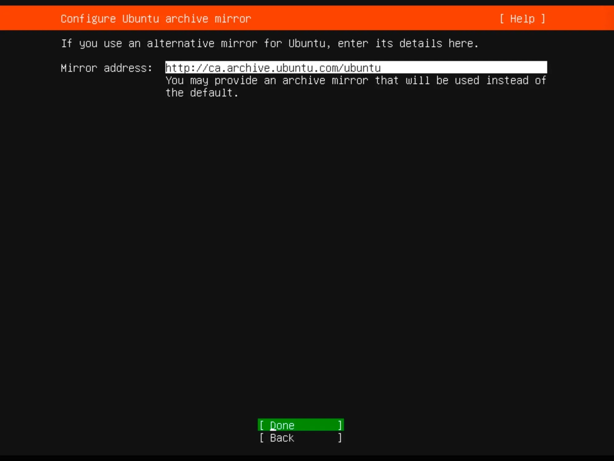Install Ubuntu Server 22.04 LTS - Step 6
