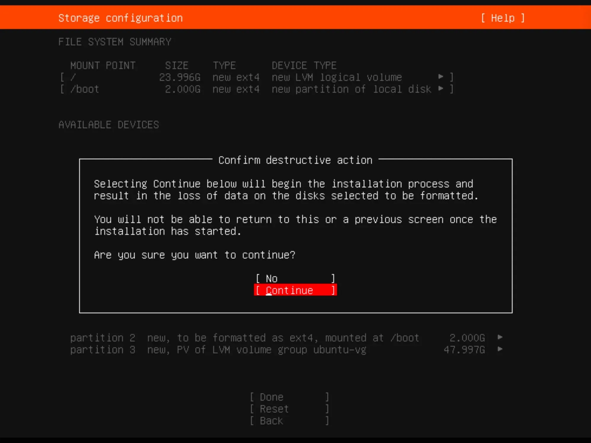 Install Ubuntu Server 22.04 LTS - Step 9
