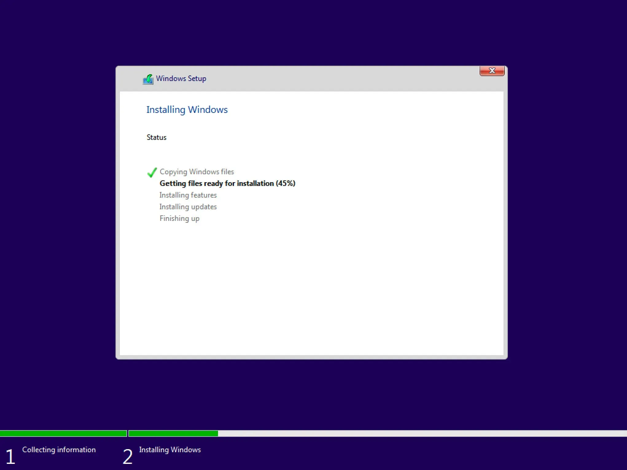Install Windows 10 - Step 11