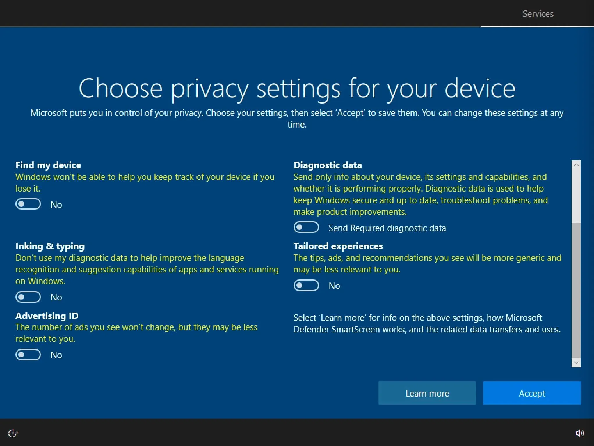Install Windows 10 - Step 26