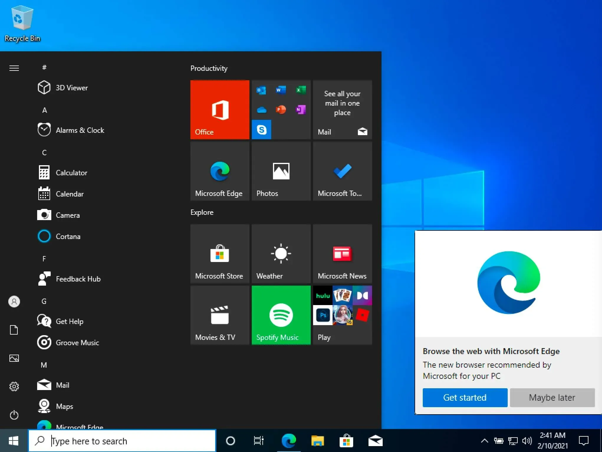 Install Windows 10 - Step 30
