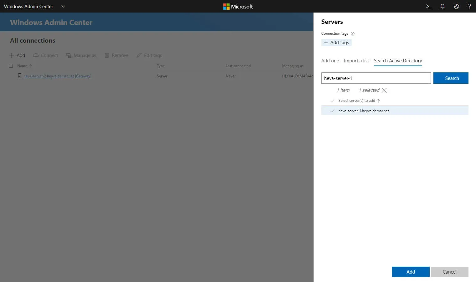 Install Windows Admin Center on Windows Server 2019 Server Core - Step 13