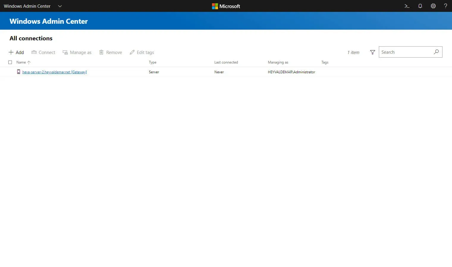 Install Windows Admin Center on Windows Server 2019 Server Core - Step 9