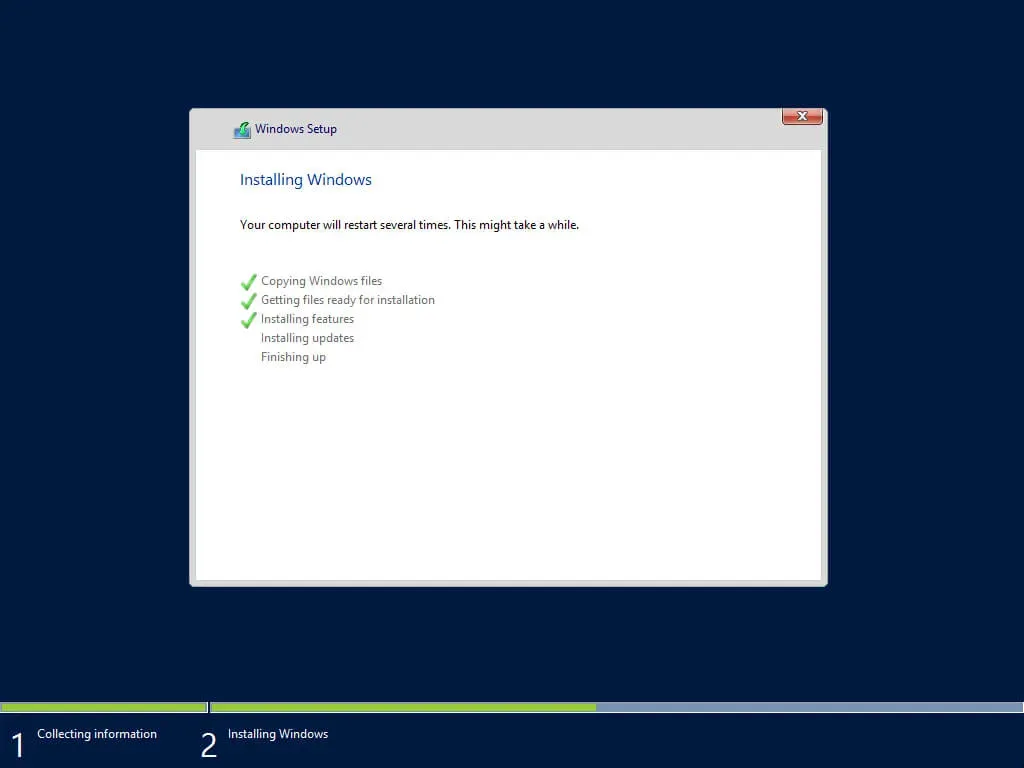 Install Windows Server 2012 R2 - Step 11