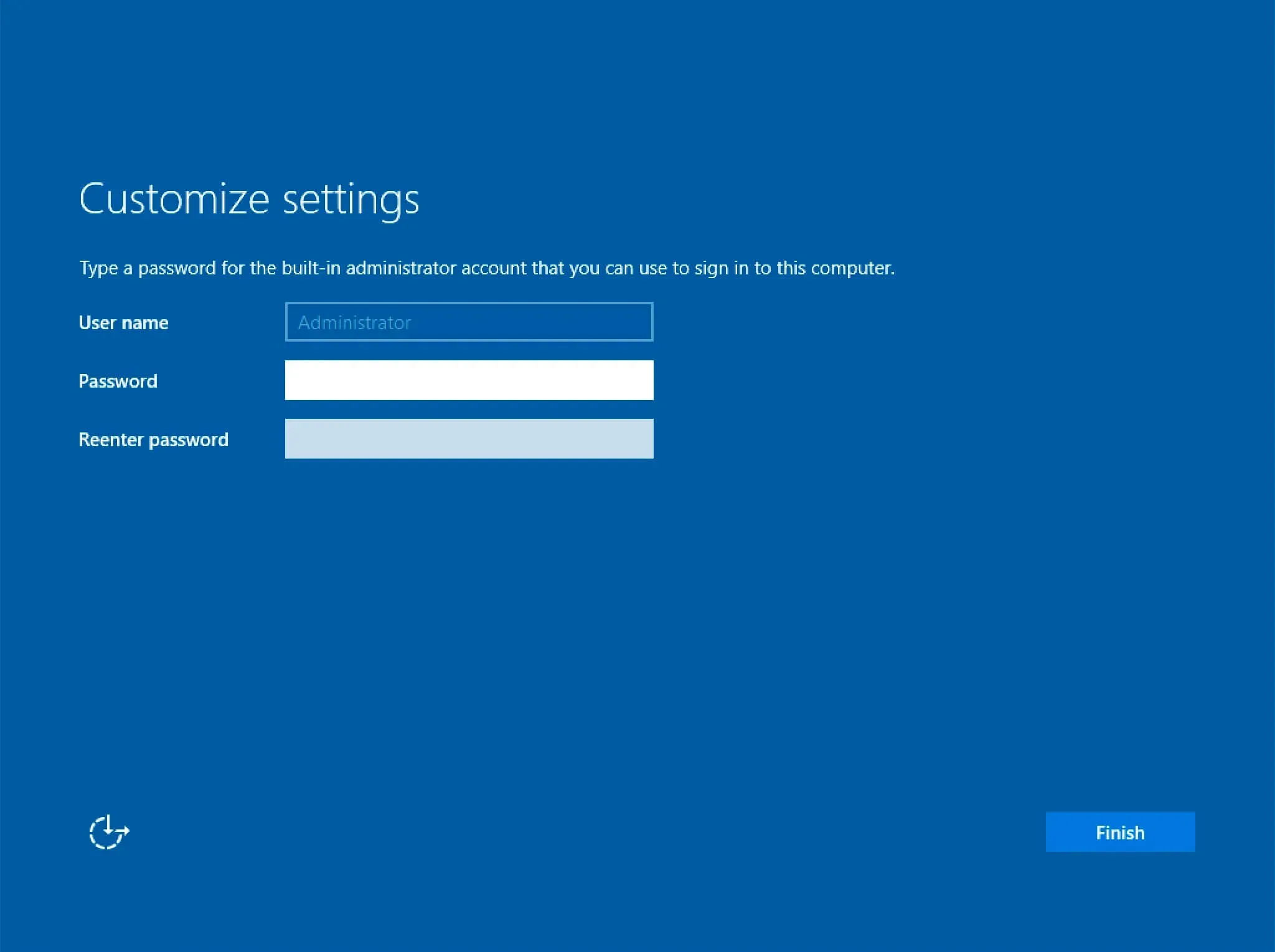 Install Windows Server 2016 - Step 12