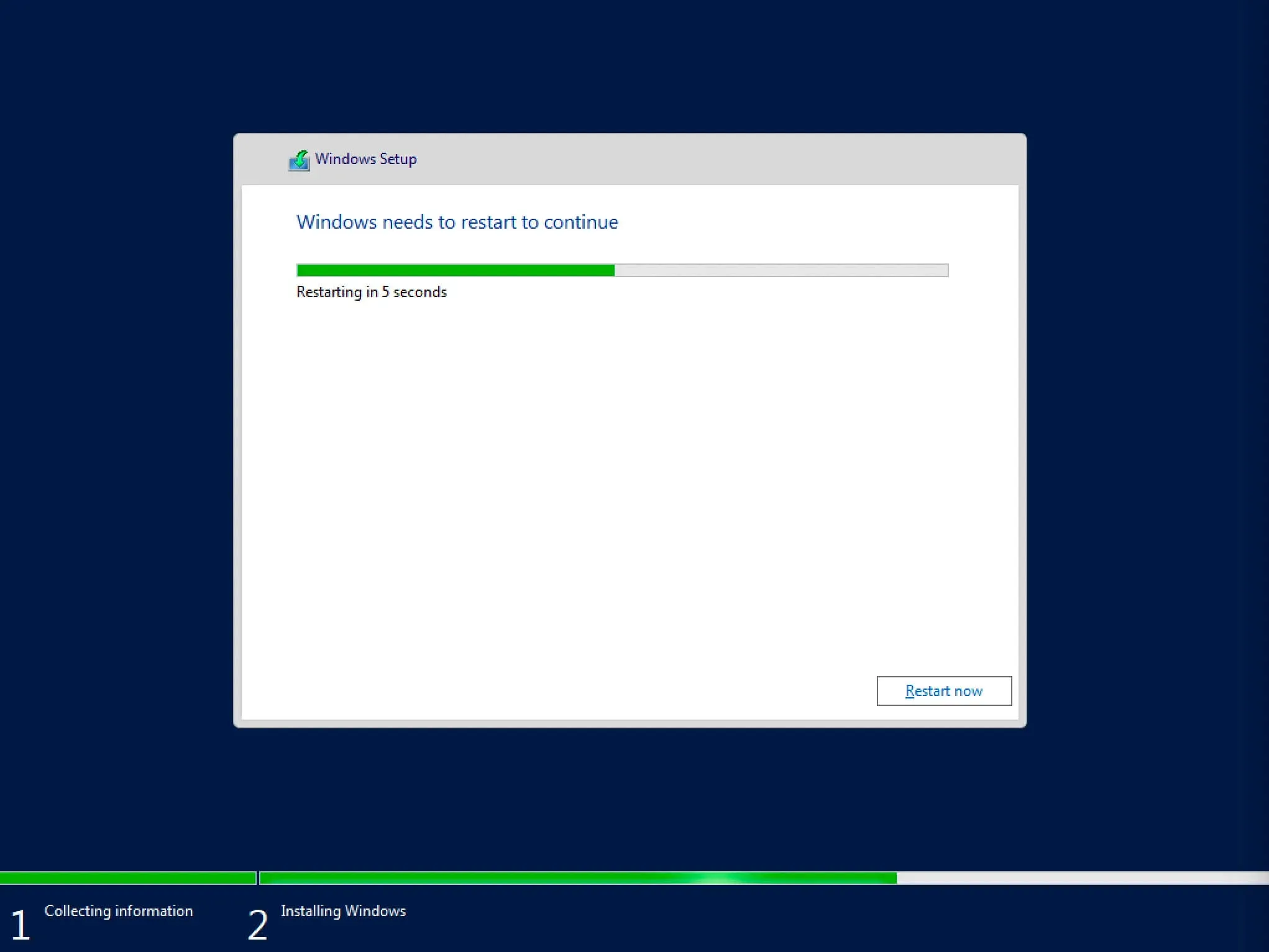 Install Windows Server 2019 - Step 11