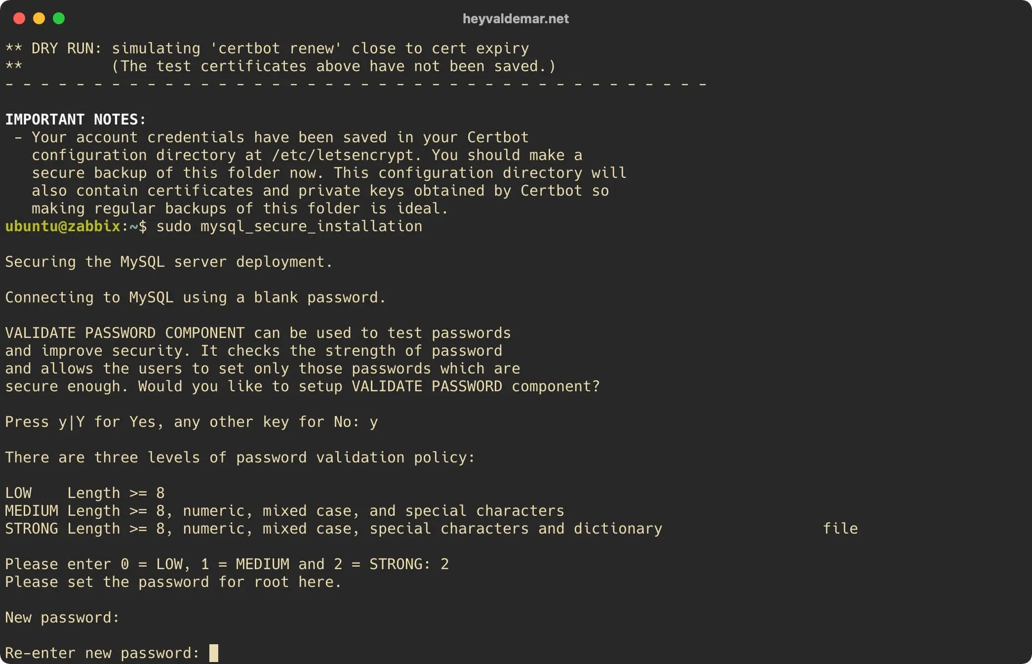 Install Zabbix on Ubuntu Server - Step 24