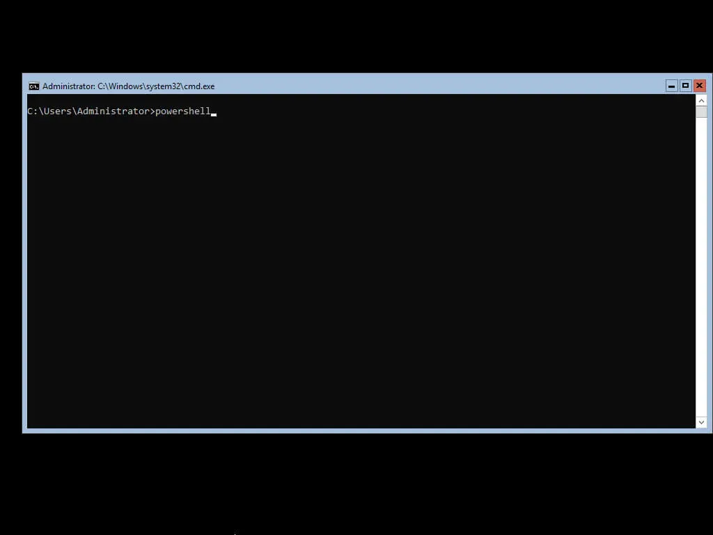 Join Windows Server 2019 Server Core to a Domain - Step 1