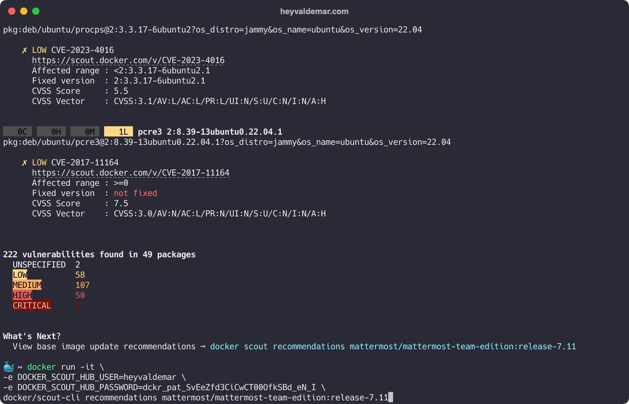 Mastering Docker Scout through Docker Desktop GUI and CLI - Step 15