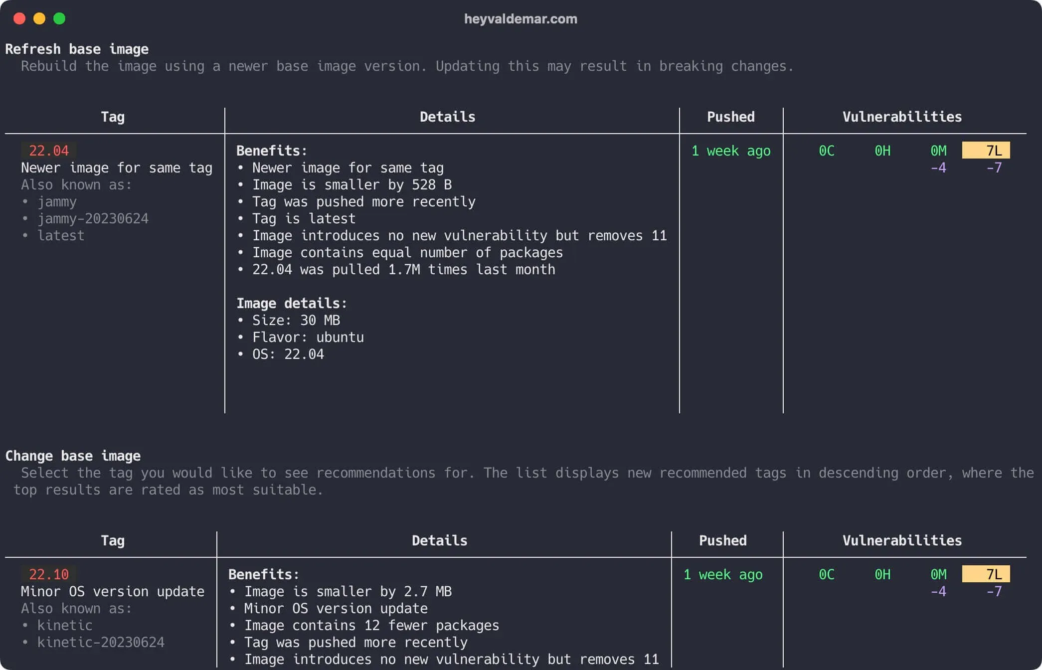 Mastering Docker Scout through Docker Desktop GUI and CLI - Step 9