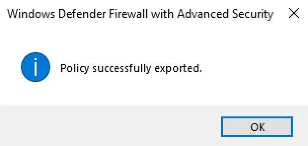 Restore Windows Firewall Defaults - Step 4