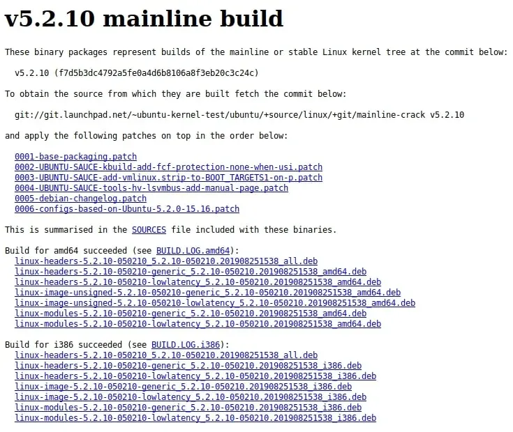 Update Kernel in Ubuntu - Step 4