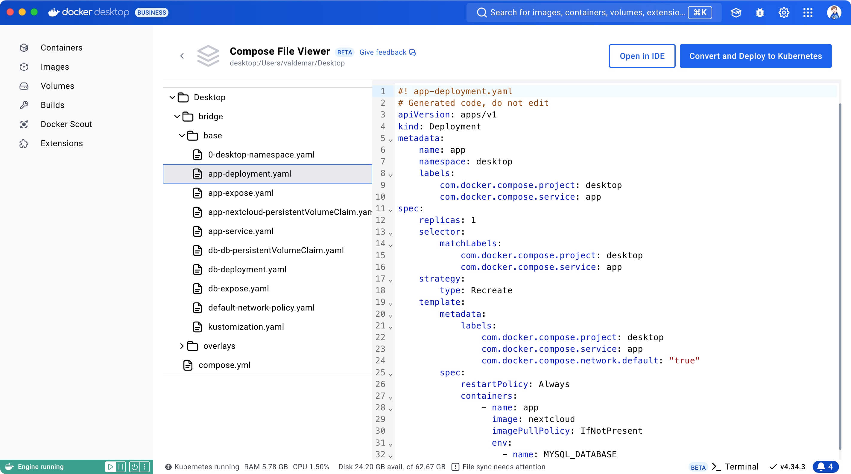 Simplifying the Transition from Docker Compose to Kubernetes with Compose Bridge